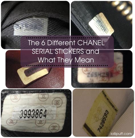 chanel authentic stickers bag|how to tell a genuine Chanel bag.